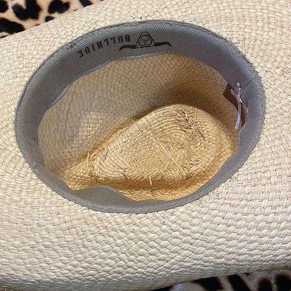 •BULLHIDE•REAL COWGIRL HAT. Excellent condition leather belt strap detai… - Picture 10 of 13